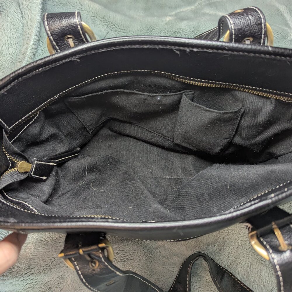 "Coach" Cloth Logo Shoulder Bag - Picture 11 of 15